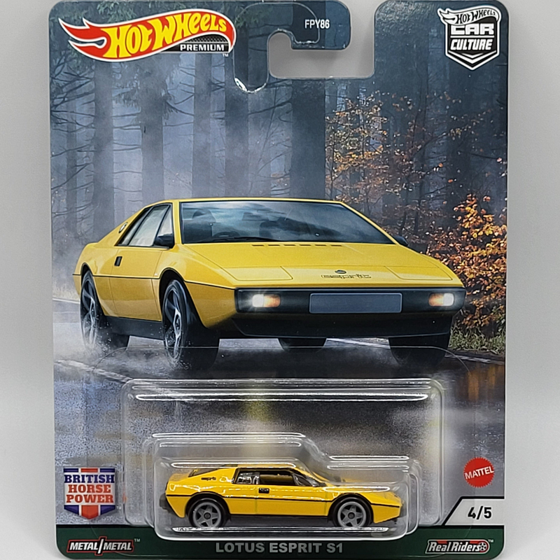 Hotwheels premium | car culture | british horse power | lotus esprit s1, , medium-null