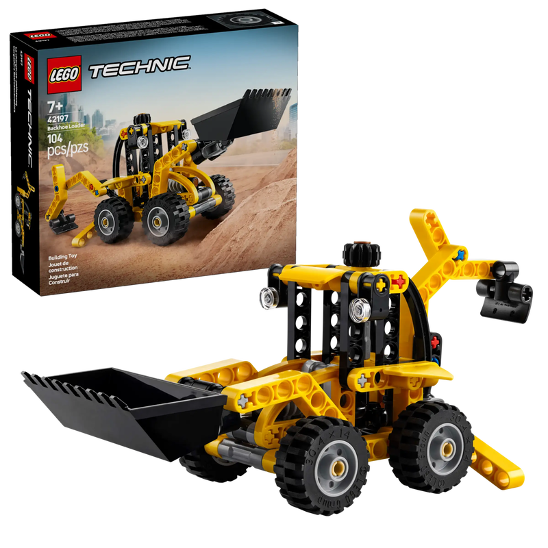 Lego technic 42197 backhoe loader, , medium image number null