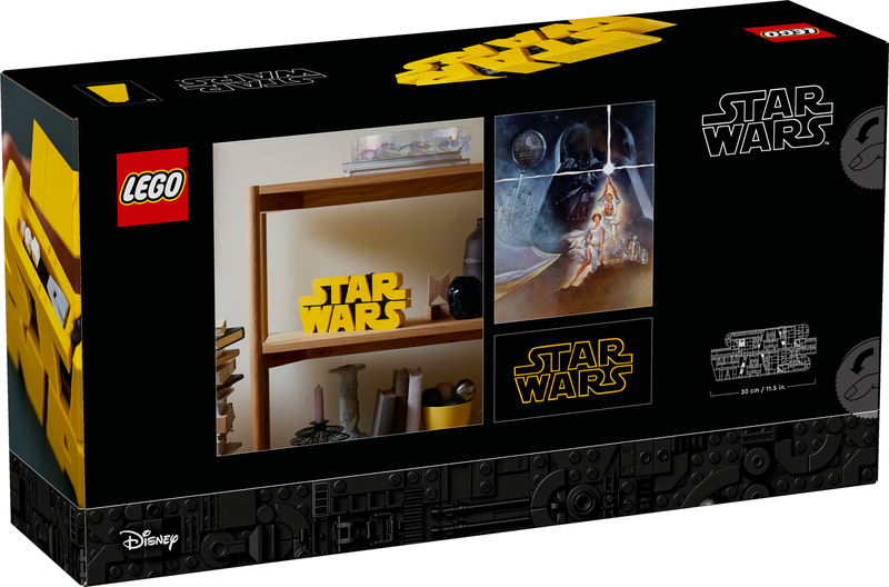 Lego brick-built star wars logo 75407 for ages 18+ 700pcs, , medium-null