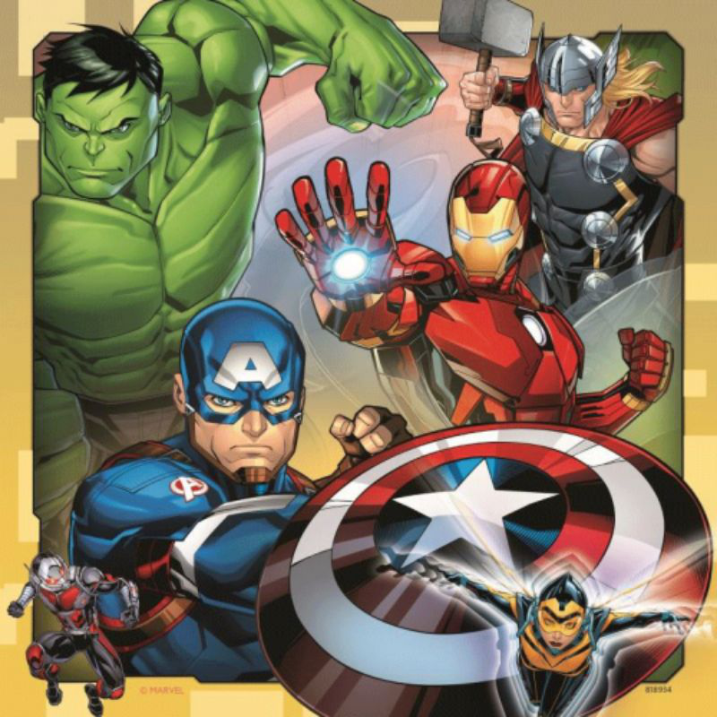 Ravensburger 3x49 pcs puzzle avengers 08040, , medium-null