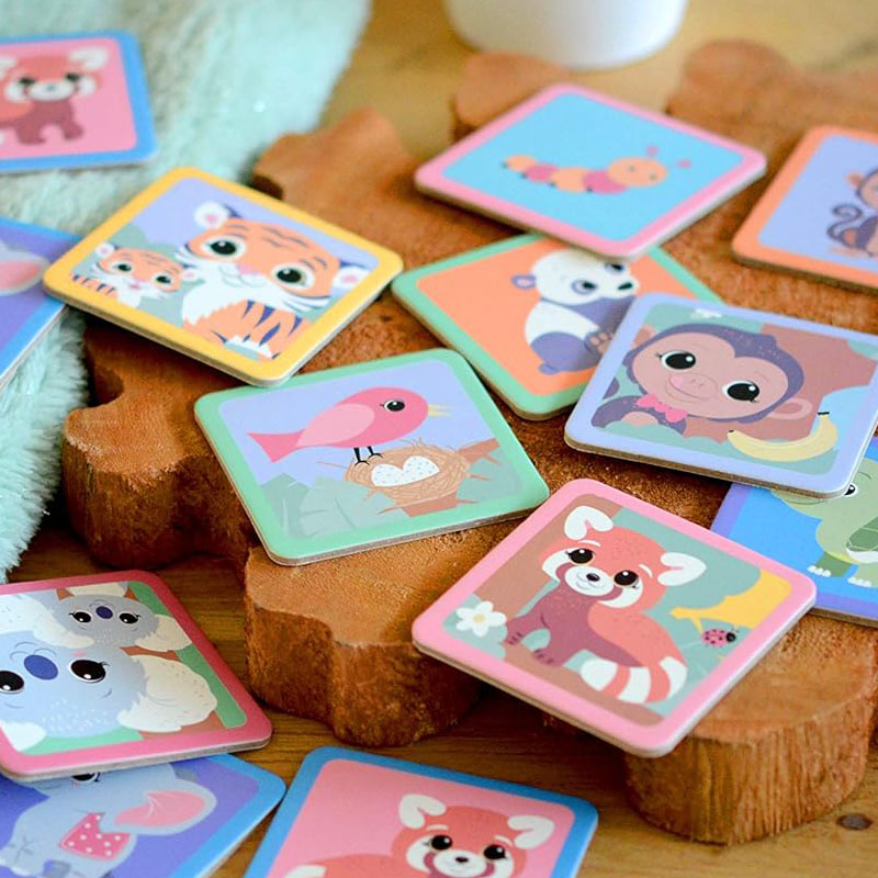 Product image: Jouéco® - the wildies family memo game, , medium-null