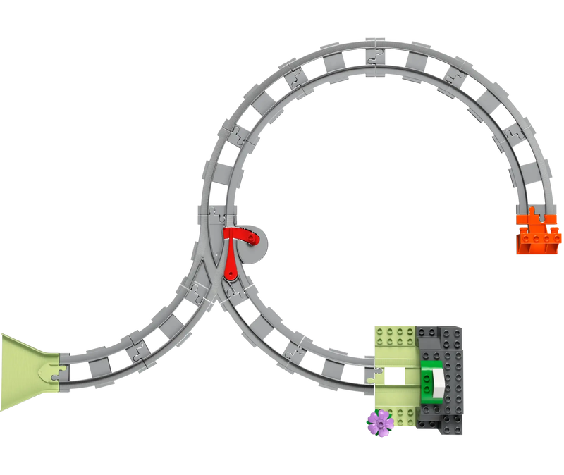 Product image: Lego duplo 10425 train tunnel and tracks expansion set, , medium-null