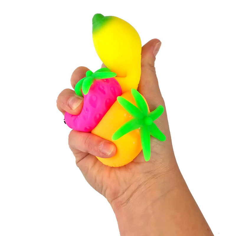 Needoh groovy fruit - sensory fidget toy, , medium-null