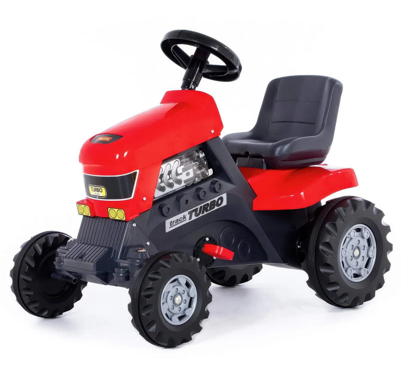 Turbo pedal tractor - red, , medium-null