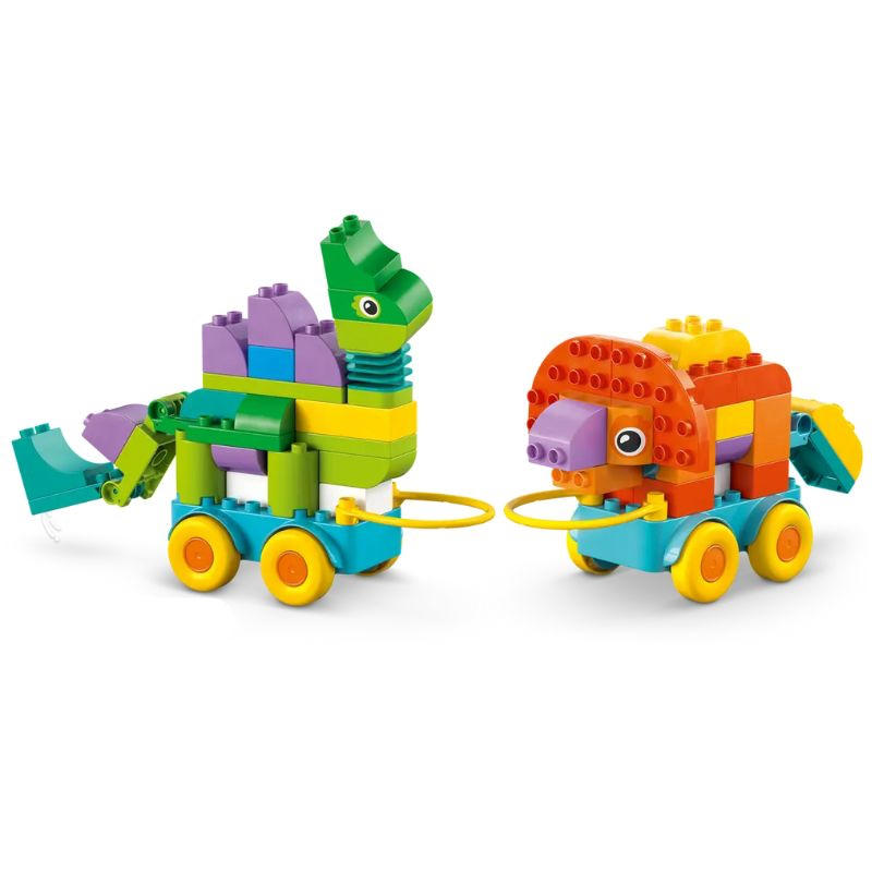 Lego 10451 duplo - 3in1 dinosaurs on wheels, , medium-null