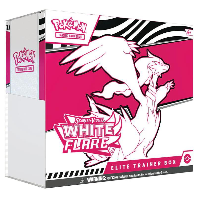 Pokemon tcg scarlet & violet - white flare elite trainer box, , medium-null
