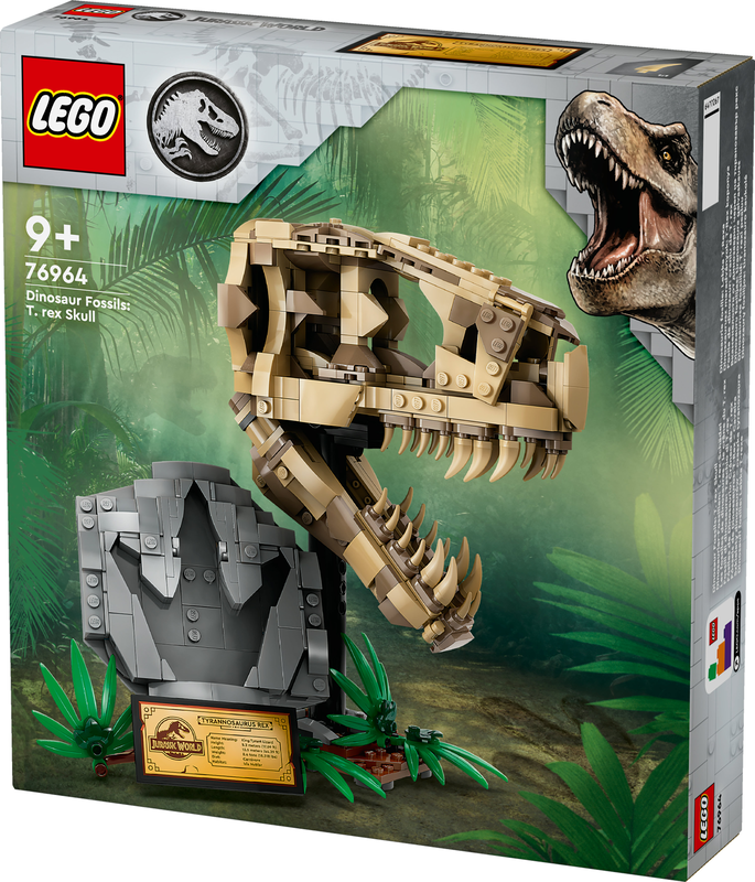 Lego jurassic world dinosaur fossils t. Rex skull 76964 for ages 9+ 577pcs, , medium-null