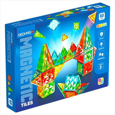 Geomag magnetic tiles gems 60pcs pf.224.103.00, , medium