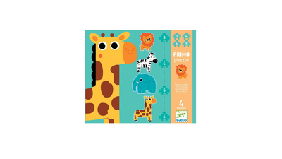 In the jungle 3-4-5-6 puzzle "djeco", , medium