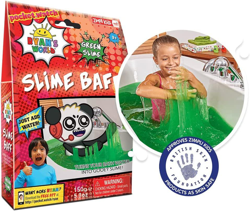 Zimpli kids - slime baff ryan's world 150g - green, , medium image number null