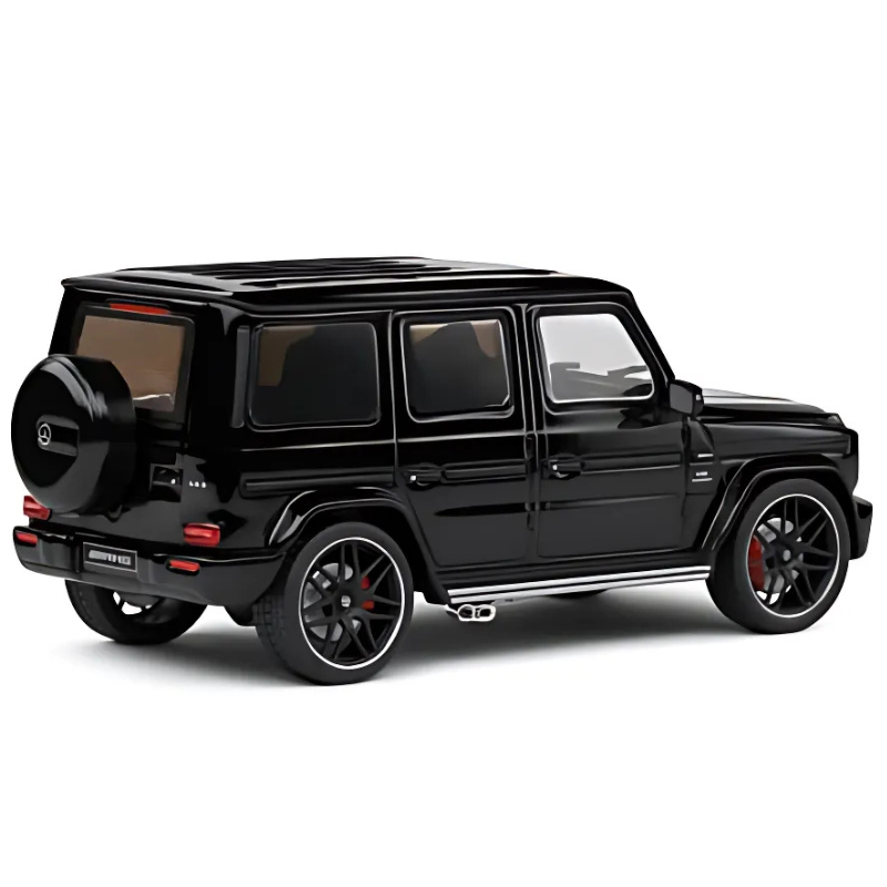 Solido 1/43 2022 mercedes benz g63 amg, black, , medium-null