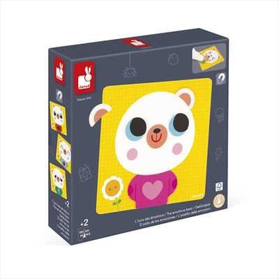 Janod bear of emotions for ages 2+ 30pcs, , medium