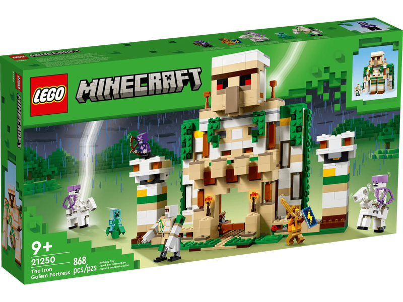Lego minecraft 21250 the iron golem fortress, , medium image number null