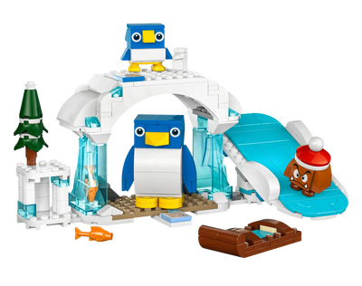 Lego super mario 71430 penguin family snow adventure expansion set, , medium