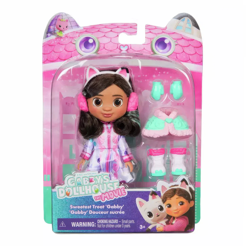 Gabby's dollhouse the movie sweetest treat 15cm gabby mini doll, , medium-null