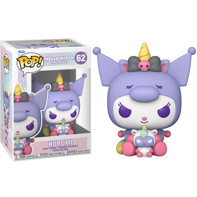 Product image: Funko pop! Sanrio: hello kitty and friends - kuromi #62 vinyl figure-null
