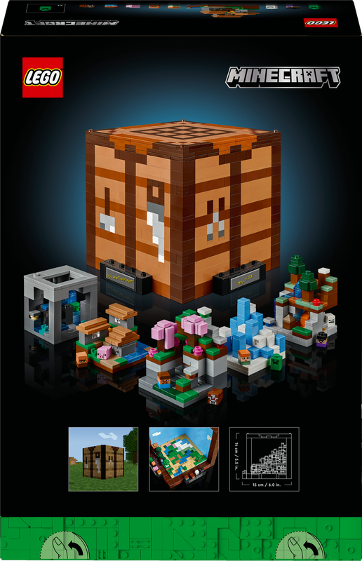 Lego minecraft the crafting table 21265 for ages 18+ 1195pcs, , medium-null