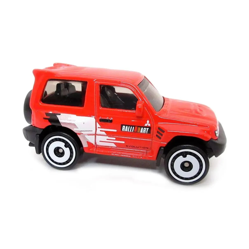 Product image: Hotwheels | mitsubishi pajero evolution | mud studs | 175/250 | 2023 | red, , medium-null
