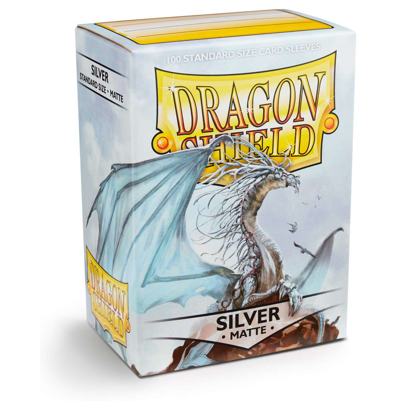 Dragon sheild silver matte, , medium-null