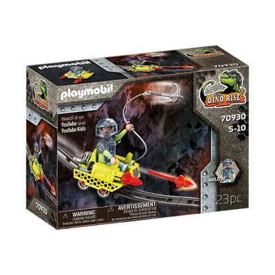 Playmobil 70930 dino rise - mine cruiser, , medium