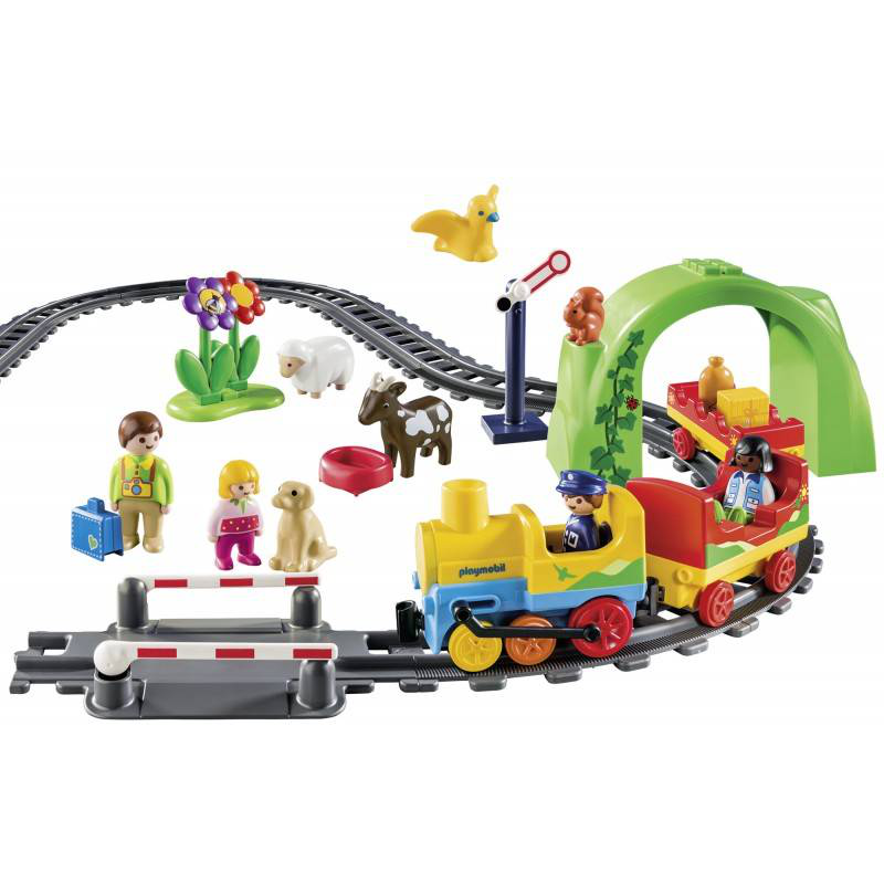 Playmobil 70179 - 1.2.3 my first train set, , medium-null