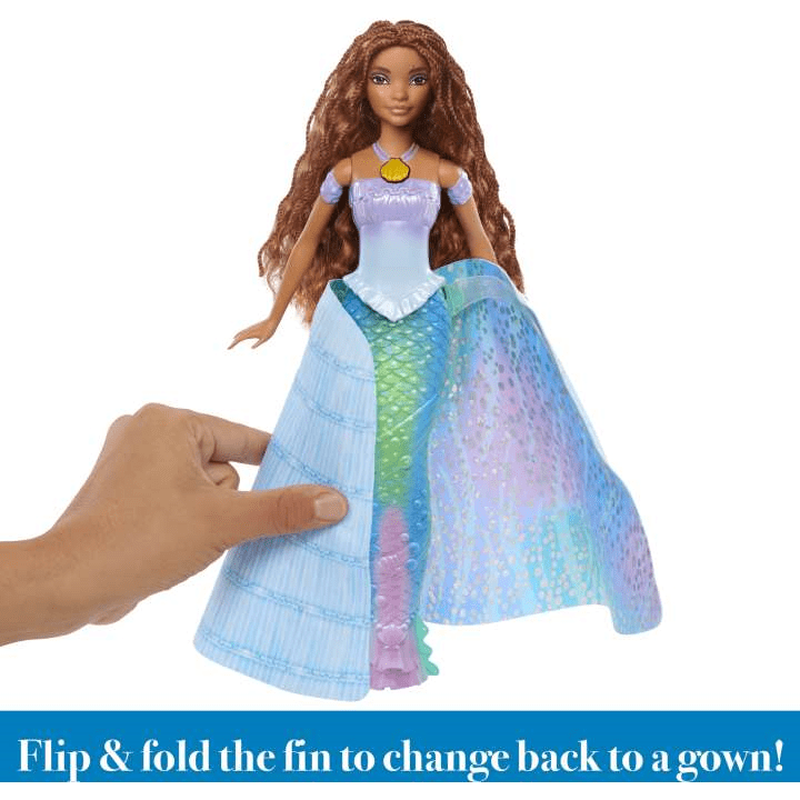 Product image: Disney the little mermaid transforming ariel doll hlx13, , medium-null