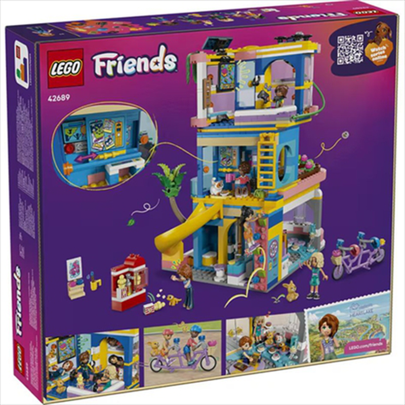 Lego 42689 friends - heartlake city friends club house, , medium-null