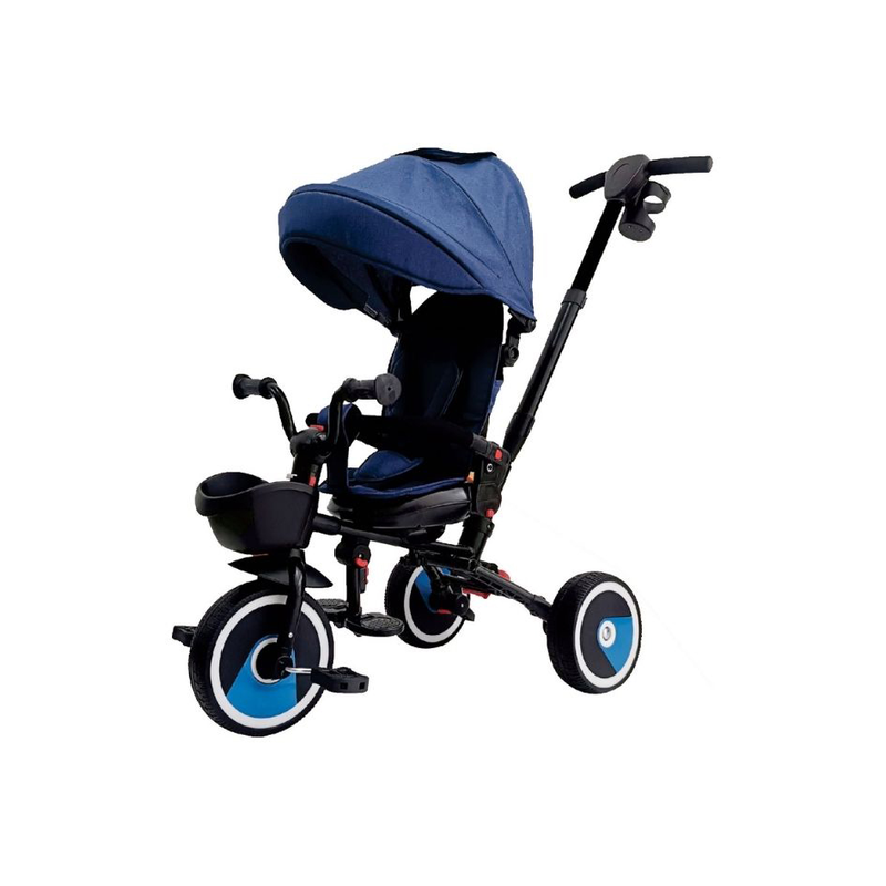 3 in 1 – trikestar tricycle (359) for kids blue, , medium-null