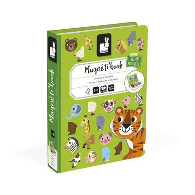 Janod animals magneti'book, , medium