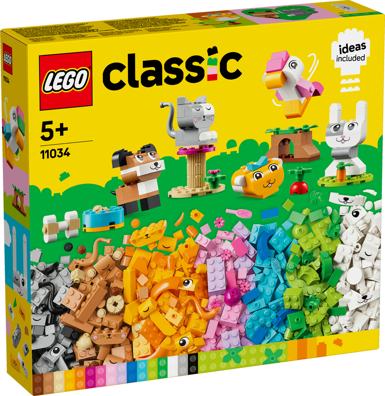 Lego classic creative animals 11034 for ages 5+ 450pcs, , medium-null