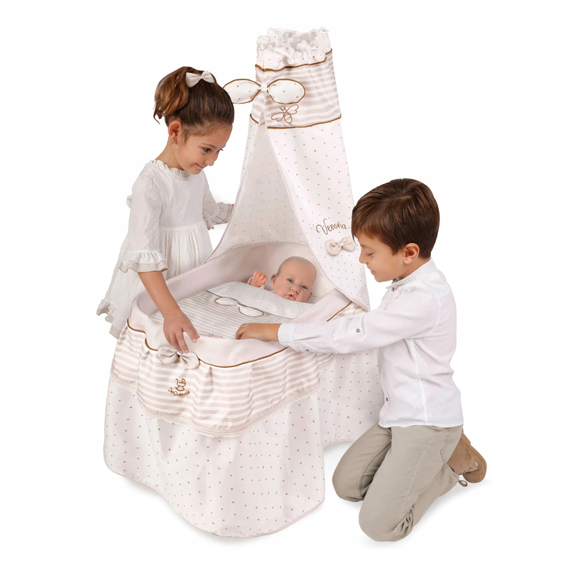 De cuevas dolls moses basket with canopy, , medium image number null