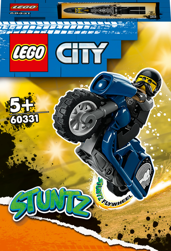 Lego city touring stunt bike 60331 for ages 5+ 10pcs, , medium-null