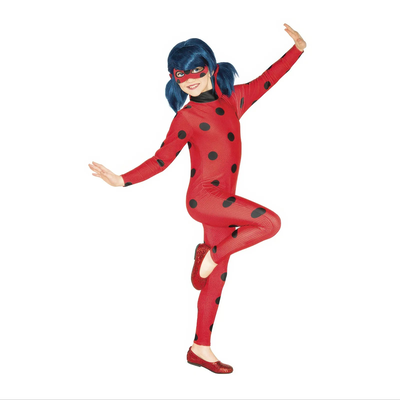 Miraculous ladybug classic kids fancy dress costume - size m, , medium