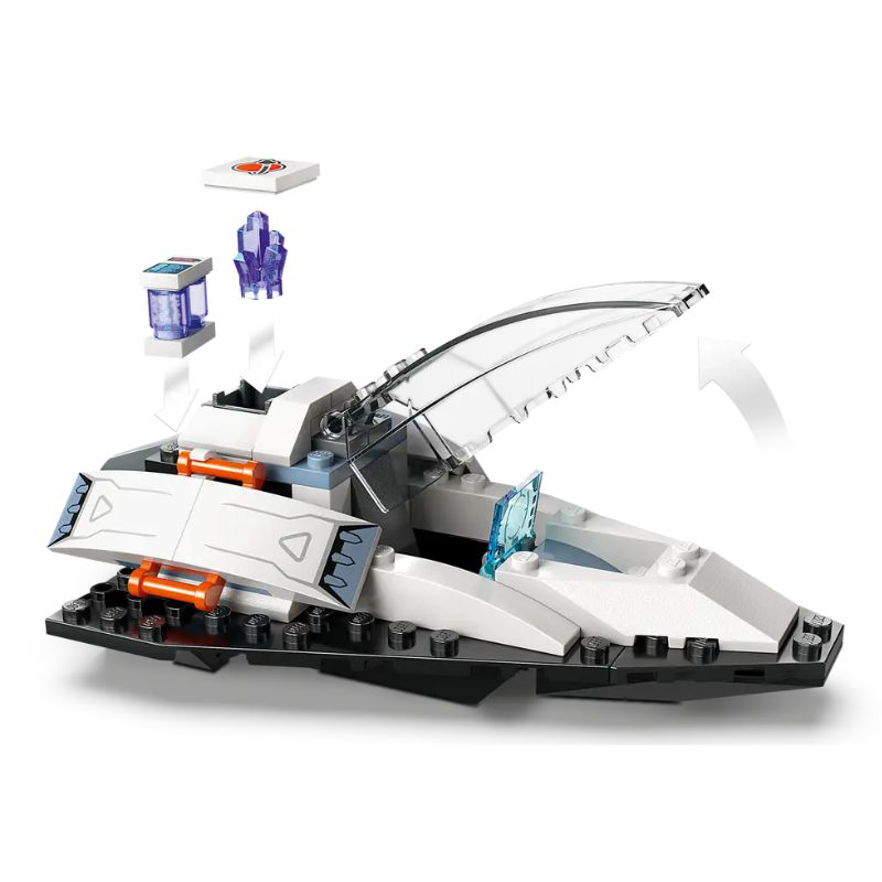 Lego city spaceship and asteroid discovery 60429 for ages 6+, , medium-null