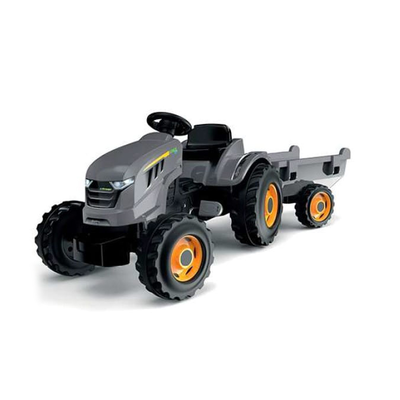 Smoby farmer xxl tractor &amp; trailer, , medium