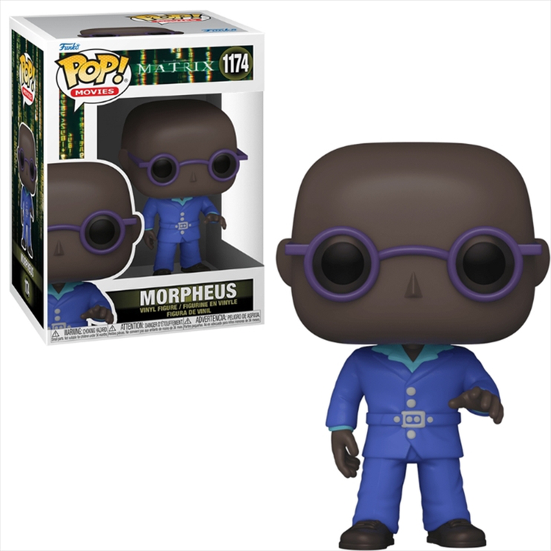 Product image: Funko pop! Movies: the matrix 4: resurrections - morpheus #1174 figure, , medium-null