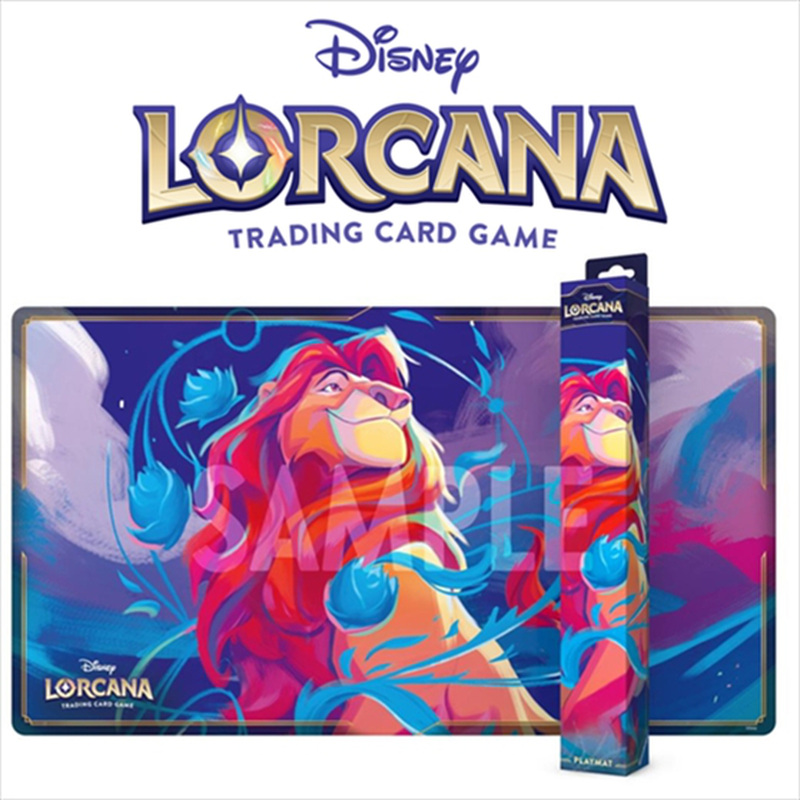 Product image: Disney lorcana tcg - playmat - fabled mufasa, , medium-null