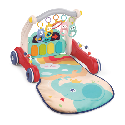 3-in-1 baby gym, walker and piano
