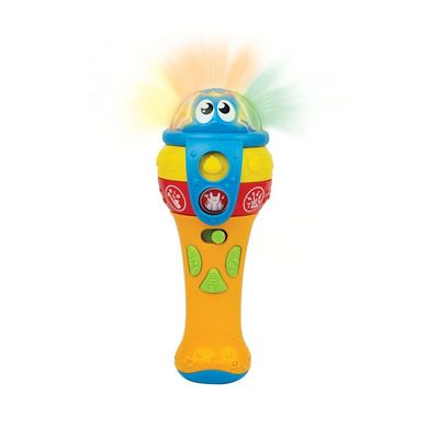 Winfun παιδικό μικρόφωνο sing-along με ζωάκια, ρυθμούς & φωτεινά εφέ, , medium