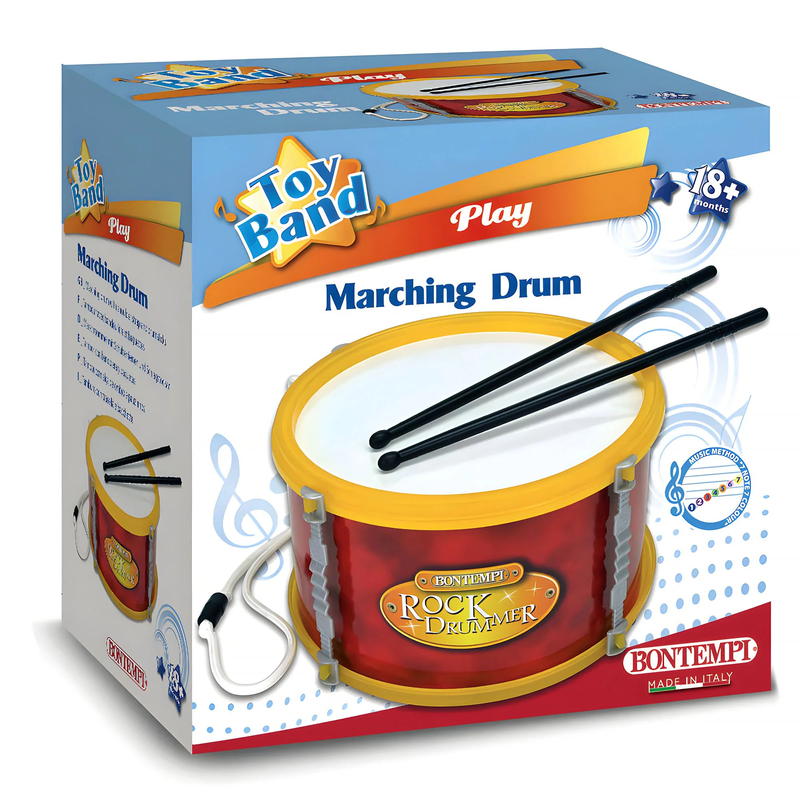 Product image: Bontempi red marching drum, , medium-null