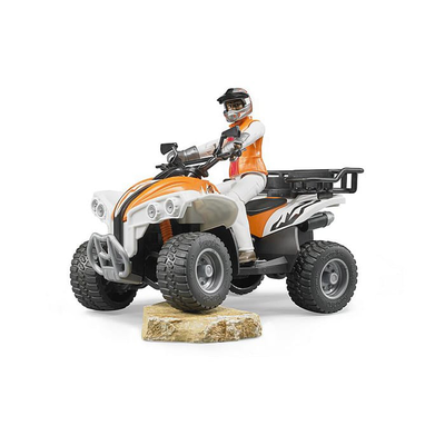 Bruder 63000 quad with driver 4y+