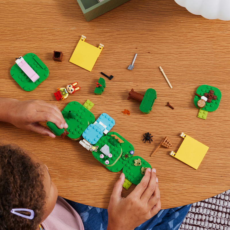 Lego animal crossing bunnie's outdoor activities 77047 for ages 6+ 164pcs, , medium-null