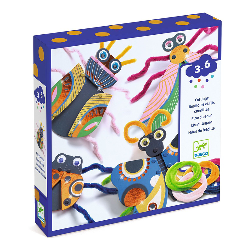 Djeco yarn bugs, , medium-null
