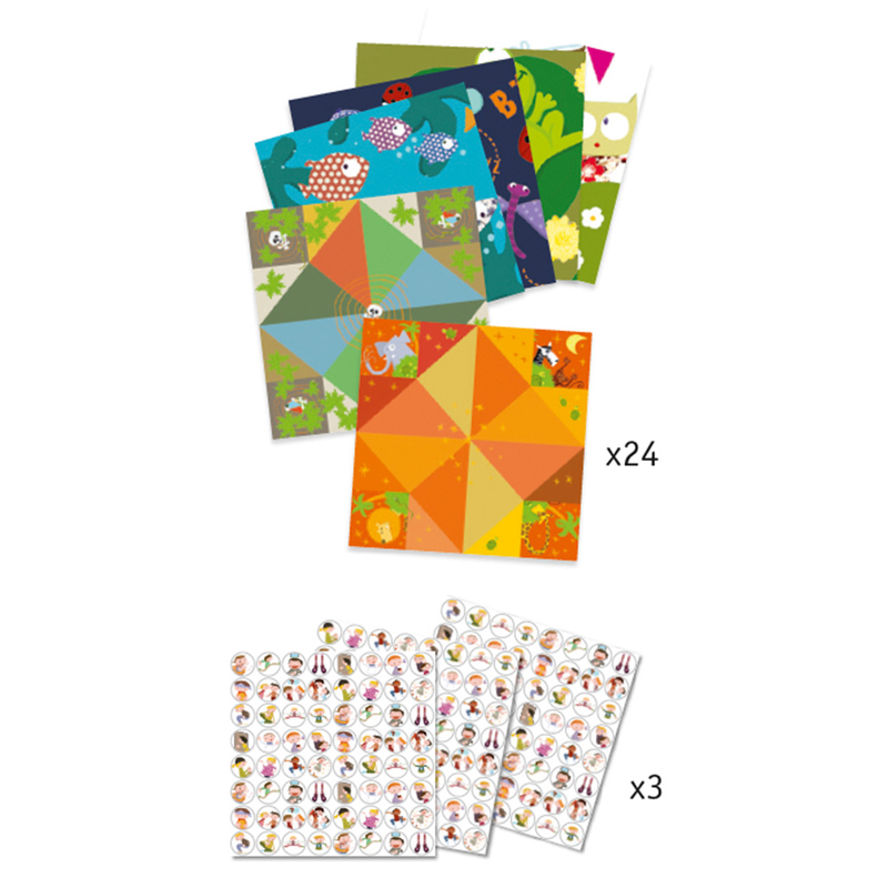 Product image: Djeco small gifts - origami bird game, , medium-null