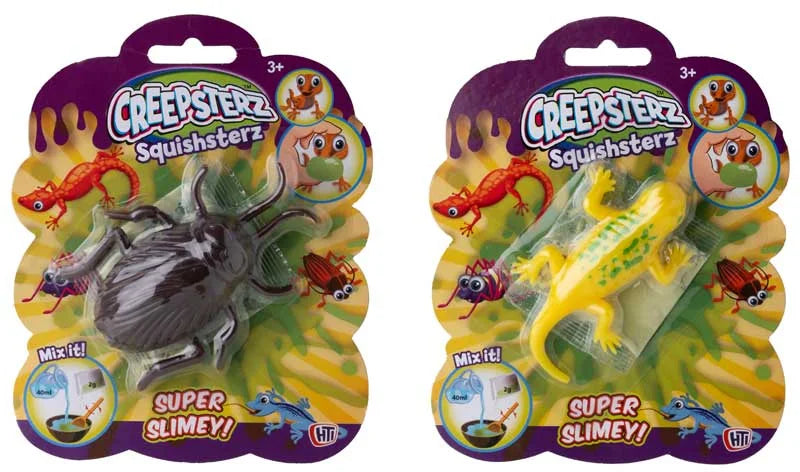 Squishsterz super slimey insects - assorted-null
