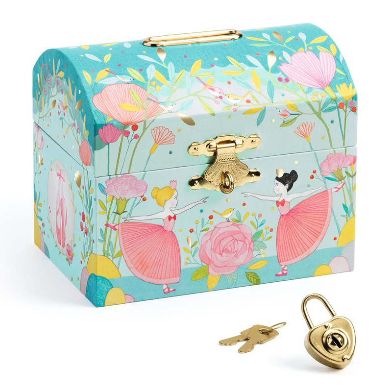 Ballerina chest money box-null