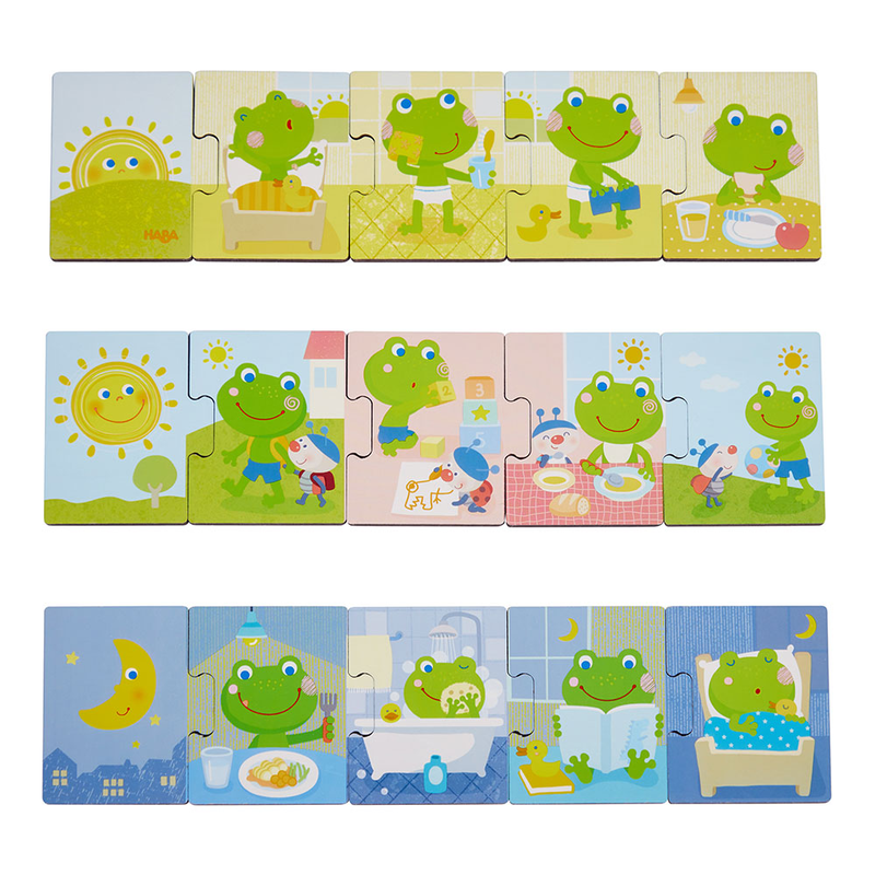 Product image: Haba matching game mr. Froggys day, , medium-null