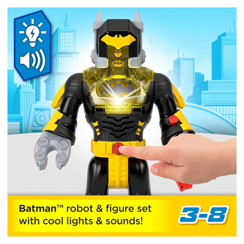 Imaginext dc super friends batman interactive robot, , medium image number null