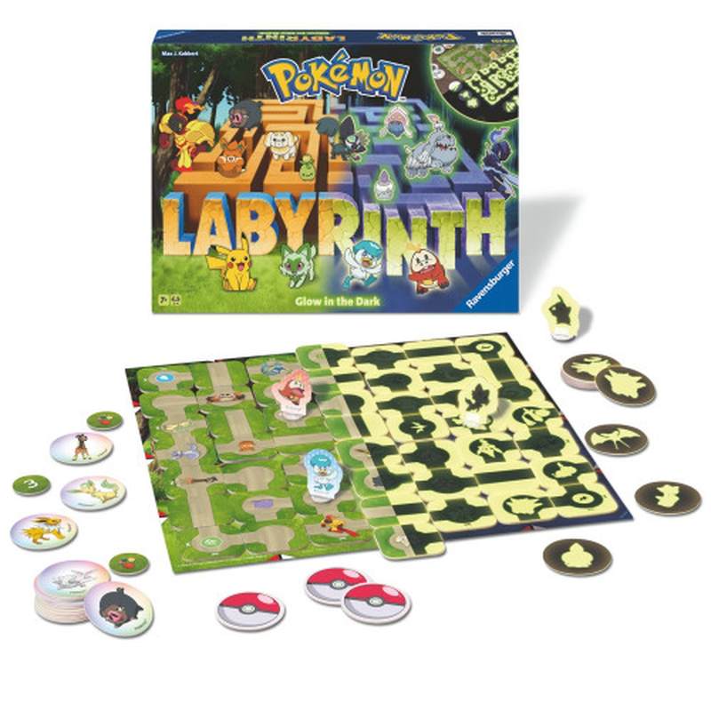 Ravensburger pokemon glow labyrinth 22839, , medium-null