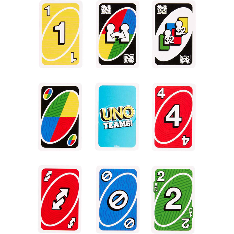 Uno teams card game, , medium-null